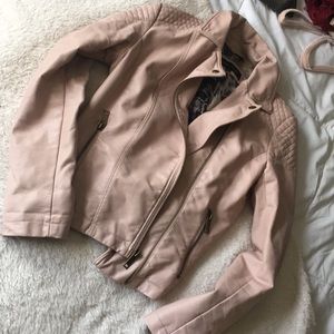 Faux Leather Jacket